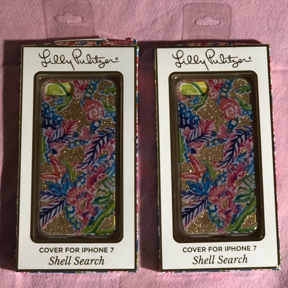 🍃🌸 Lilly Pulitzer Glitter iphone 7 case 🌸🍃 - Picture 8 of 8
